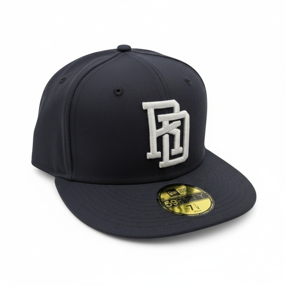 New Era 59FIFTY Dominican Republic World Baseball Classic Hat Navy Fitted 7 1/2 - Picture 1 of 12